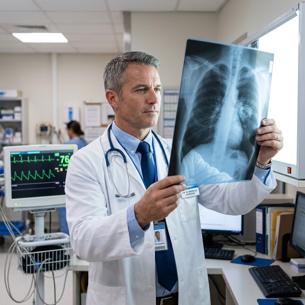 X-ray & ECG
